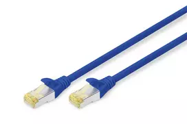 Tinklo kabelis Digitus CAT 6A S/FTP RJ-45 Cat6a 10 m mėlynas