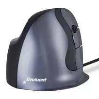 Evoluent VerticalMouse D Small – ergonominė pelė su lazeriu, 6 mygtukai, laidinė, USB