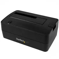 StarTech.com Vieno disko USB 3.1 į SATA kietojo disko dokas, USB 3.1 (10Gbps), išorinis 2,5/3,5 colio SATA III HDD/SSD dokas, įkrovimas iš viršaus