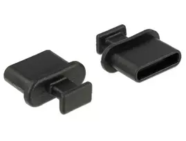 Apsauginis kištukas USB Type-C DeLOCK 64013 juodas