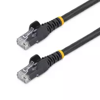 StarTech.com Cat5e Ethernet Patch Cable su Snagless RJ45 jungtimis - 10 m, Juoda