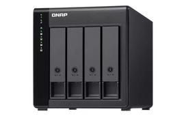QNAP TL-D400S išorinė diskų talpykla HDD/SSD, juoda, pilka, 2.5/3.5 colio