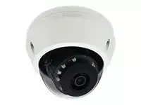LevelOne HUBBLE fiksuoto kupolo IP tinklo kamera, H.265, 5 MP, 802.3af PoE, IR šviesos diodai, vidaus/lauko, vandalams atspari