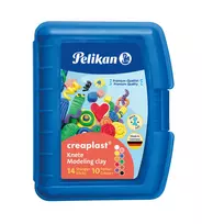 Modelino masė Pelikan Creaplast 240 g Įvairiaspalvis 14 vnt.