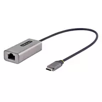 StarTech.com USB-C į Ethernet adapteris, USB 3.0 į Gigabit Ethernet tinklo adapteris - 10/100/1000Mbps, USB-C į RJ45 Ethernet adapteris (GbE), 30 cm integruotas kabelis, tvarkyklių nereikalaujantis diegimas