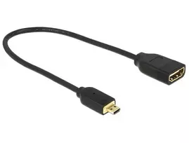 HDMI kabelis DeLOCK 0,2 m HDMI-A / HDMI Micro-D