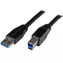 StarTech.com aktyvus USB 3.0 USB-A į USB-B laidas - M/M - 5m (15 pėdų)