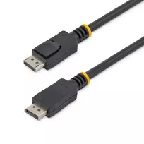 StarTech.com 1 m DisplayPort 1.2 kabelis – 4K x 2K Ultra HD VESA sertifikuotas DP laidas – užrakinamos jungtys