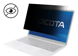 DICOTA D50030-2SM nešiojamojo kompiuterio ekrano privatumo filtras juodas Universalus 383x215mm