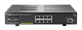 Hewlett Packard Enterprise HPE Aruba 2930F 8G PoE+ 2SFP+ valdomas jungiklis (switch), 8 prievadai PoE+, 2 SFP+