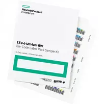 HPE Ultrium 6 RW brūkšninių kodų etikečių rinkinys - etiketės, skirtos StoreEver MSL2024, MSL4048, MSL8096, StoreEver 1/8 G2 (Q2013A)