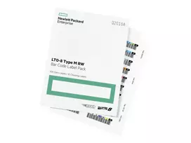 Hewlett Packard Enterprise HPE LTO-8 Ultrium RW Bar Code Label Pack - Strichcodeetiketten (Q2015A)