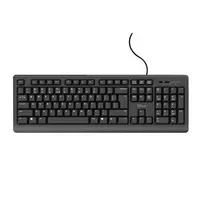Trust TK-150 klaviatūra Office USB QWERTZ juoda