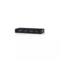USB šakotuvas Nedis UHUBU3420BK USB 3.2 Gen 1 Micro-B juodas