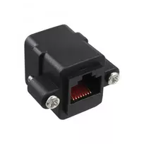 InLine jungtis Cat.5e UTP 2x RJ45 moteriška montavimui