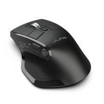 JLab Audio Epic Office belaidė dešinės rankos pelė – Bluetooth + USB Type-A, optinis 2400 DPI, 9 mygtukai, ratukas, juoda