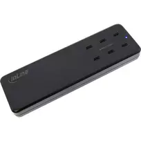 InLine 31516I kelių prievadų USB-C įkroviklis, 6× USB-C, PD 3.0, GaN, juodas