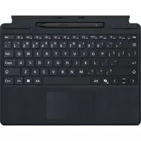 Microsoft Surface Pro klaviatūra su Slim Pen QWERTZ vokiška juoda
