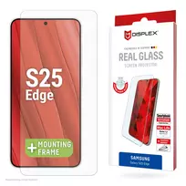 Displex Screen Protector (10H) Samsung Galaxy S25 Edge, Eco montavimo rėmelis, atsparus įbrėžimams