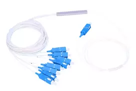 Extralink skaidulų skirstytuvas 1:8 PLC SC/UPC 900um 1.5m