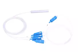 Extralink EX.0653 šviesolaidinis skirstytuvas 1:4, SC/UPC, 0,9 mm, keraminis, PVC