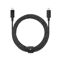 USB laidas Native Union Belt USB 2.0 Type-C į Type-C 2,4 m juodas