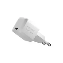 Native Union Fast GaN Charger 30W PD USB-C 1-port 100–240V baltas