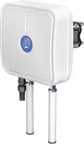 Kryptinė tinklo antena QuWireless QuMax PoE/LAN, daugiadaptė 0.694–2.7 GHz ir 2.4–2.5 GHz, maks. stiprinimas 6 dBi, vertikali poliarizacija
