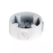 Jungiamoji dėžutė DAHUA PFA13A-E apsaugos kameroms, Ø9,67 cm, aukštis 37,2 mm, balta