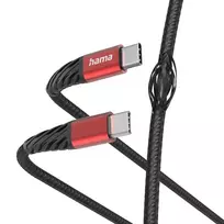 Hama Extreme USB laidas USB 2.0 1,5 m USB C juodas, raudonas