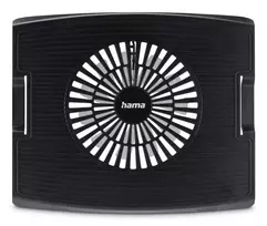 Hama Wave aušinimo padėklas nešiojamam kompiuteriui 39,6 cm (15,6 colio) Juodas