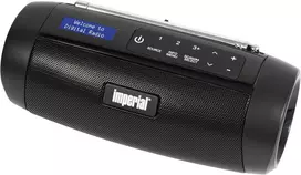 Nešiojamas garsiakalbis Telestar Bluetooth Speaker Dabman Go Black