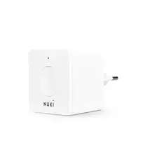 NUKI Bridge belaidis signalo stiprintuvas išmaniajam namui – Bluetooth/Wi‑Fi, 230 V, iki 10 m, 60×60×50 mm, baltas
