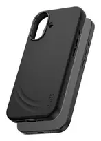 Apsauginis dėklas PanzerGlass CARE Feature FLOW Case Black su MagSafe, skirtas iPhone 17