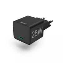 Hama 00201651 greitasis sieninis įkroviklis 25 W, USB Type-C, juodas