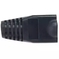 Equip kabelio gaubtas, juodas, RJ-45, 28 mm, 105 g, 100 vnt.