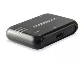 Equip HDMI 1.4 jungiklis 3x1, HDMI, plastikinis, juodas, IR, 7.1 kanalai, DTS-HD, Dolby TrueHD