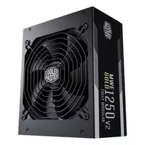 Cooler Master MPE-C501-AFCAG-EU MWE Gold V2, ATX 1250W, paruoštas RTX, modulinis, 140mm, juodas