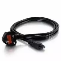 Maitinimo laidas UK, 230V 1,8m IEC-60320-C5 juodas