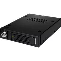ICY DOCK - ToughArmor - MB991SK-B - 2,5 Zoll SATA HDD/SSD - Vollmetall - für 3,5 Zoll Schacht - SATA 6Gbit/s - Lüfterlos - Sicherheitsschloss