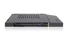 ICY DOCK - ToughArmor MB411SPO-2B - (für 9,5mm Ultra Slim-ODD Slot) 2,5 SSD / HDD Hot-Swap SATA Wechselrahmen für 9,5mm Ultra-Slim Schacht