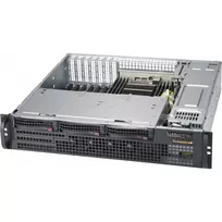 Serverio korpusas Supermicro CSE-825MBTQC-R802LPB stelažinis juodas