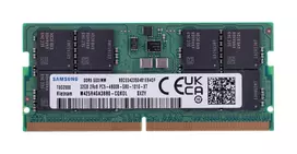 Samsung - DDR5 - Modul - 32GB - SO DIMM 262-PIN - 4800 MHz / PC5-38400 CL40 1.1 V