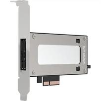 PCIe NVMe M.2 adapterio kortelė Icy Dock MB840M5P-B, juoda/sidabrinė