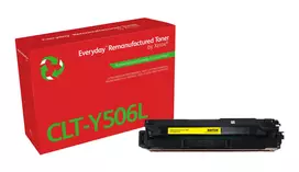 Kasdieninis™ geltonas atnaujintas toneris Xerox, suderinamas su Samsung CLT-Y506L, didelės talpos