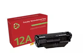 Xerox Everyday™ Mono perdirbtas dažų kasetė, suderinama su HP 12A (Q2612A), standartinės talpos