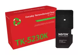 Everyday™ juodas perdirbtas dažų kasetė, suderinama su Kyocera TK-5230K, standartinės talpos