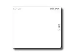Epson Seiko Instruments etiketės, 51 x 60 mm, 220 vnt., Smart Label Printer 220, Pro (42100625)