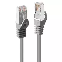 Lindy 48390 tinklo kabelis, 0,5 m, Cat5e, F/UTP, pilkas