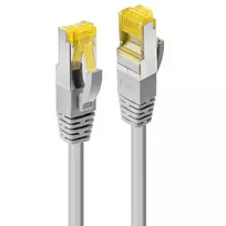 Lindy 1 m RJ45 S/FTP LSZH tinklo kabelis, pilkas